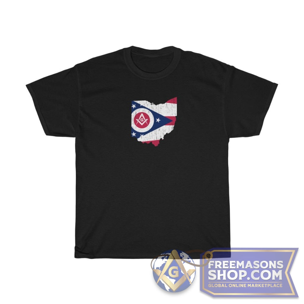 Ohio Vintage State Flag T-Shirt