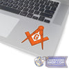 Masonic Biker Sticker | FreemasonsShop.com | Paper products