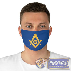 Masonic Face Mask - Blue