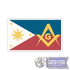 Philippines Masons Sticker | FreemasonsShop.com | Paper products