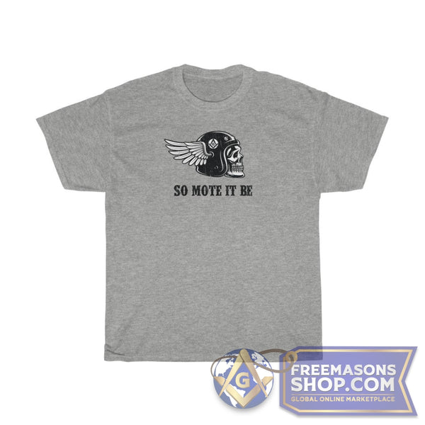 Masonic Biker Skull T-Shirt | FreemasonsShop.com | T-Shirt