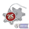 Shriners Snowflake Ornament | FreemasonsShop.com | Home Decor