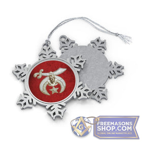 Shriners Snowflake Ornament