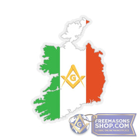 Ireland Masons Sticker