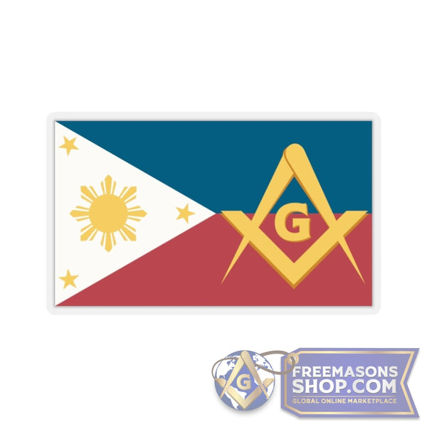 Philippines Masons Sticker | FreemasonsShop.com | Paper products