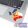Texas Masons Sticker | FreemasonsShop.com | Paper products