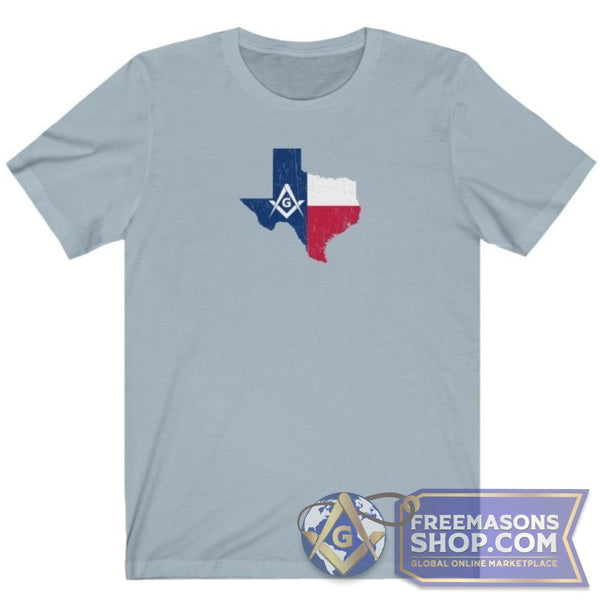 Texas Mason Flag T-Shirt | FreemasonsShop.com | T-Shirt