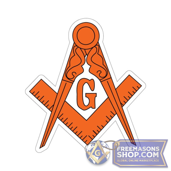 Masonic Biker Sticker | FreemasonsShop.com | Paper products
