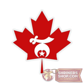 Canada Shriner Sticker