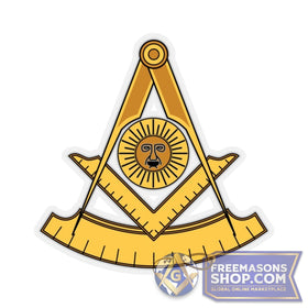 Past Master Masonic Sticker
