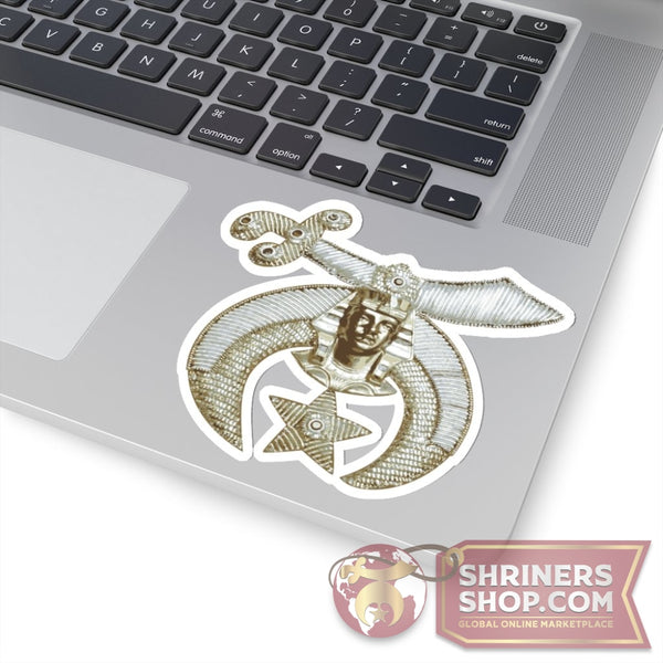 Shriners Scimitar Sticker (Embroidered Style) | FreemasonsShop.com | Paper products