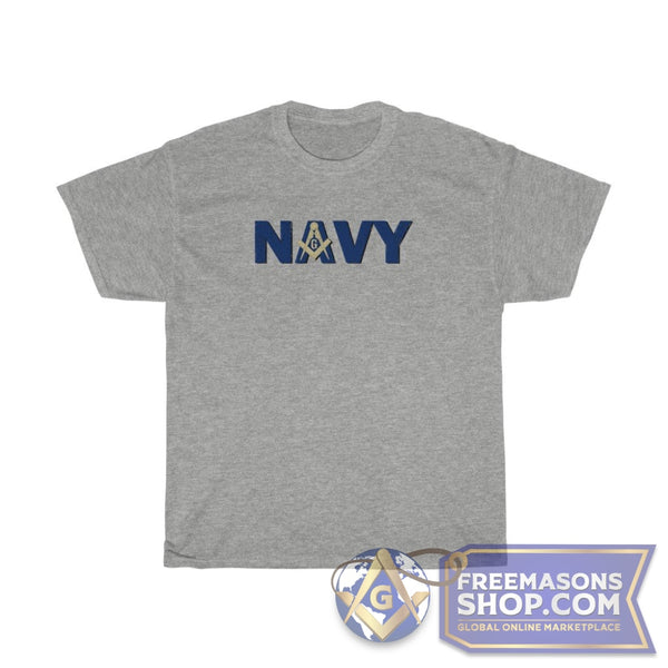 Navy Masonic T-Shirt | FreemasonsShop.com | T-Shirt