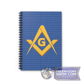 Masonic Spiral Notebook