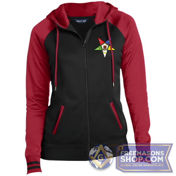 Eastern Star Full Zip Hooded Jacket | FreemasonsShop.com | Jackets