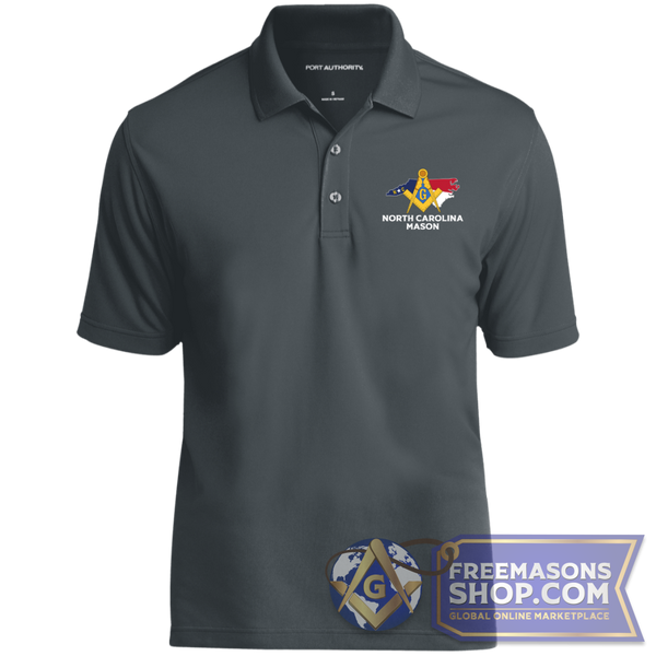 North Carolina Mason Polo Shirt | FreemasonsShop.com | Polo Shirts