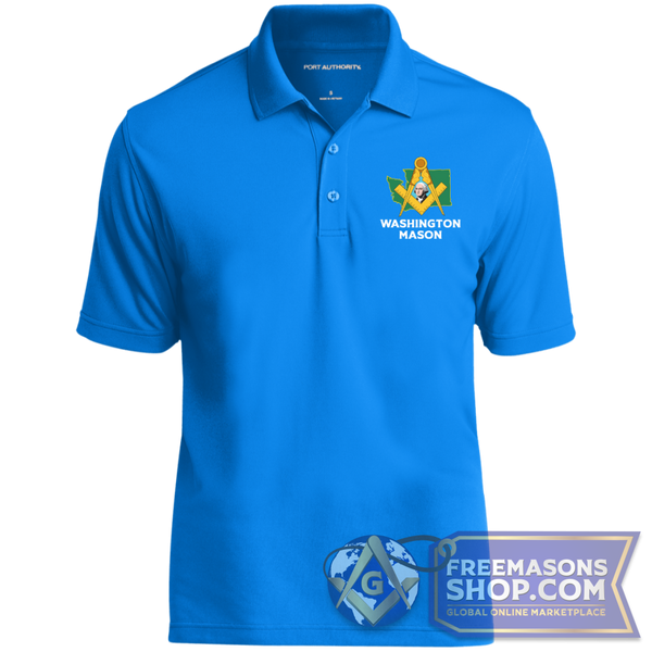 Washington Mason Polo Shirt | FreemasonsShop.com | Polo Shirts