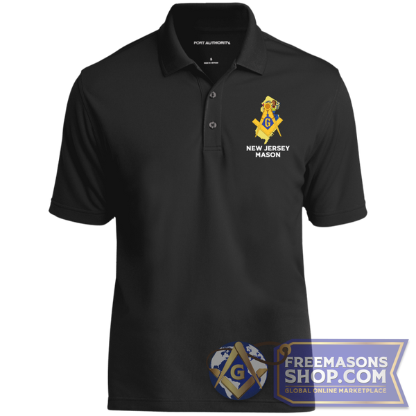 New Jersey Mason Polo Shirt | FreemasonsShop.com | Polo Shirts