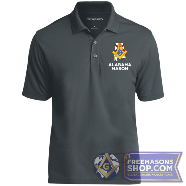 Alabama Mason Polo Shirt | FreemasonsShop.com | Polo Shirts