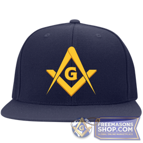 Masonic Flat Bill Snapback Hat