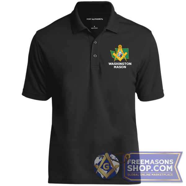 Washington Mason Polo Shirt | FreemasonsShop.com | Polo Shirts