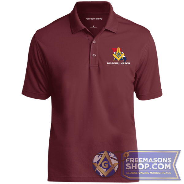 Missouri Mason Polo Shirt | FreemasonsShop.com | Polo Shirts