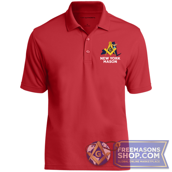 New York Mason Polo Shirt | FreemasonsShop.com | Polo Shirts