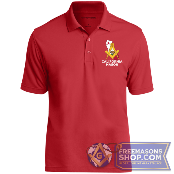 California Mason Polo Shirt | FreemasonsShop.com | Polo Shirts