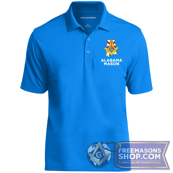 Alabama Mason Polo Shirt | FreemasonsShop.com | Polo Shirts
