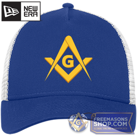 Masonic Snapback Mesh Cap