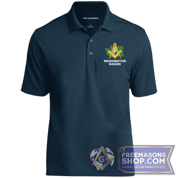 Washington Mason Polo Shirt | FreemasonsShop.com | Polo Shirts