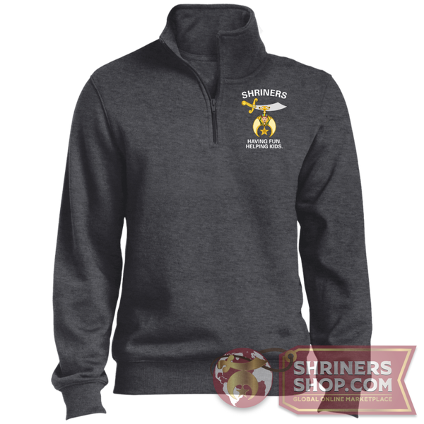 Shriners 1/4 Zip Sweatshirt | FreemasonsShop.com | Sweatshirts