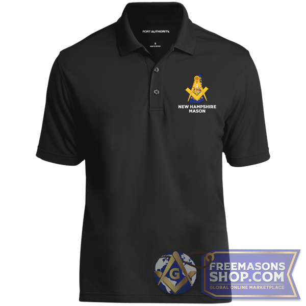 New Hampshire Polo Shirt | FreemasonsShop.com | Polo Shirts