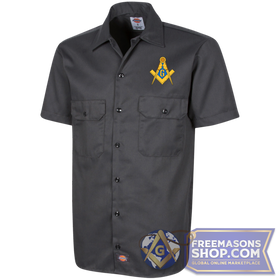 Masonic Men's Short Sleeve Workshirt