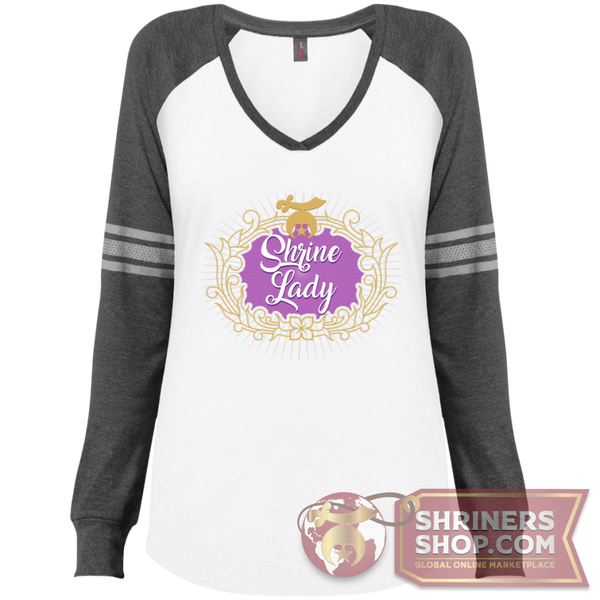 Shrine Lady V-Neck Shirt | FreemasonsShop.com | T-Shirts