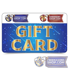 Gift Card ($25 - $500) - FreemasonsShop.com