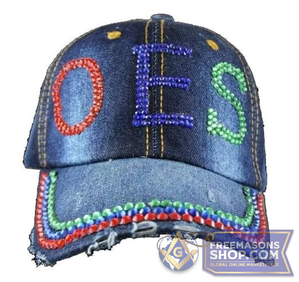 Eastern Star Denim Hat | FreemasonsShop.com | Hats