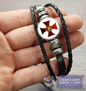 Knights Templar Bracelet (Multiple Designs)