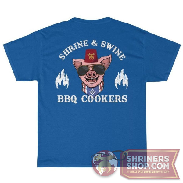 Shriners BBQ Shrine & Swine T-Shirt | FreemasonsShop.com | T-Shirt