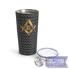 Masonic 20oz Tumbler Cup - Black | FreemasonsShop.com | Mug
