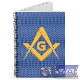 Masonic Spiral Notebook