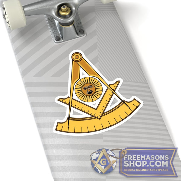 Past Master Masonic Sticker | FreemasonsShop.com | Paper products