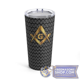 Masonic 20oz Tumbler Cup - Black