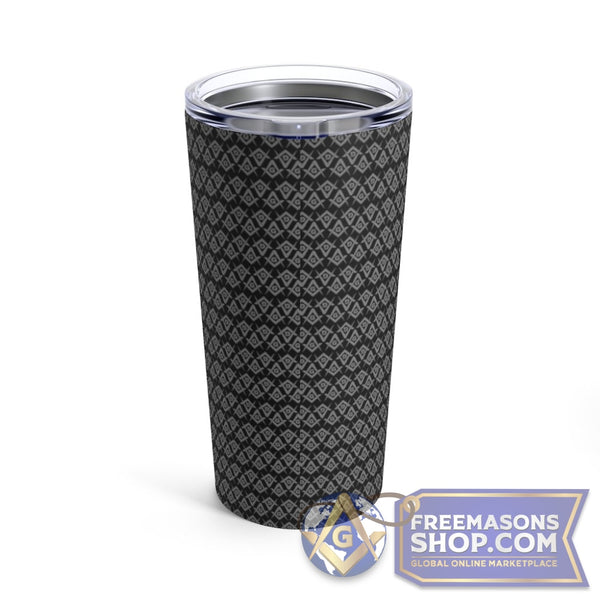 Masonic 20oz Tumbler Cup - Black | FreemasonsShop.com | Mug