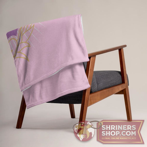 Shrine Lady Throw Blanket 50x60 | FreemasonsShop.com | Blanket