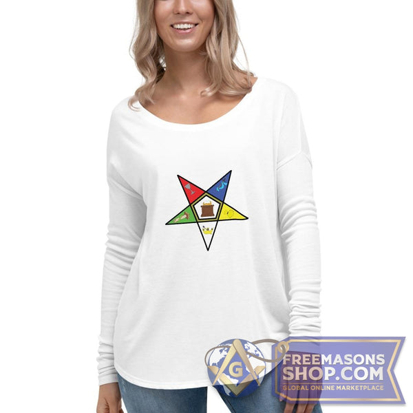 Eastern Star Ladies' Long Sleeve Shirt | FreemasonsShop.com |