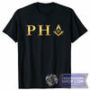 PHA Prince Hall Mason T-Shirt | FreemasonsShop.com | Shirts