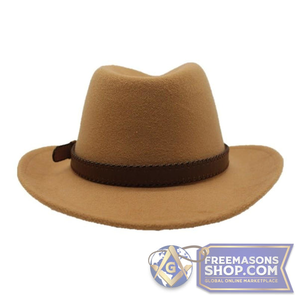 Worshipful Master Western Hat with Fashion Belt | FreemasonsShop.com | Hat