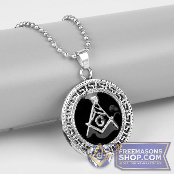 Masonic Vintage Silver Necklace | FreemasonsShop.com | Jewelry