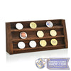 Wooden Masonic Challenge Coin Display Case | FreemasonsShop.com | Coins
