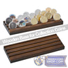Wooden Masonic Challenge Coin Display Shelf | FreemasonsShop.com | Coins